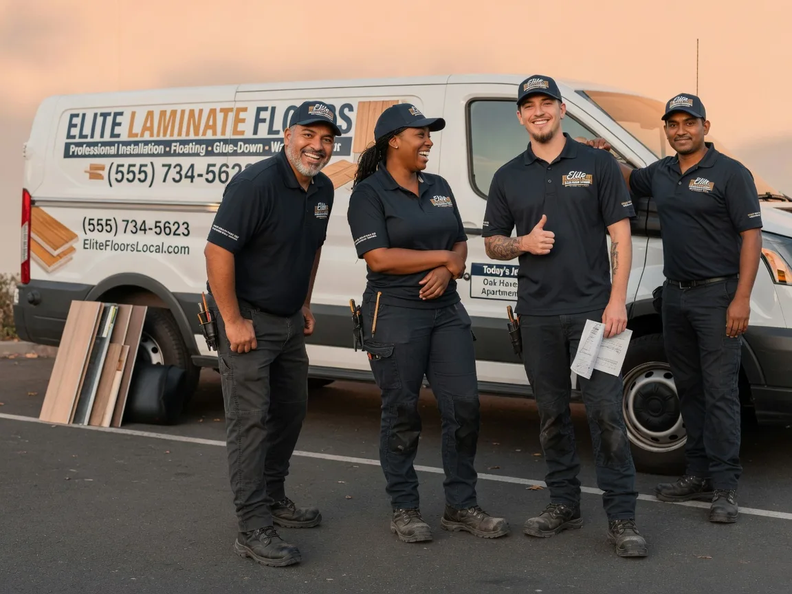 Laminate flooring installation company in Bardolph, IL